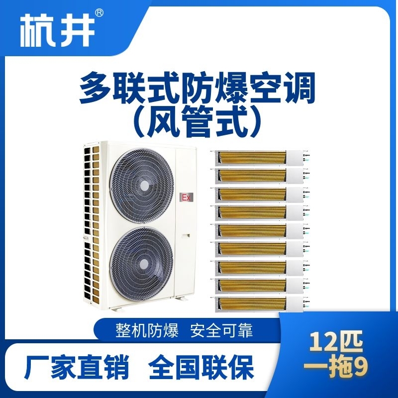 BHKT-28-Ex(33D)  防爆多聯(lián)式空調(diào)風(fēng)管式一拖九