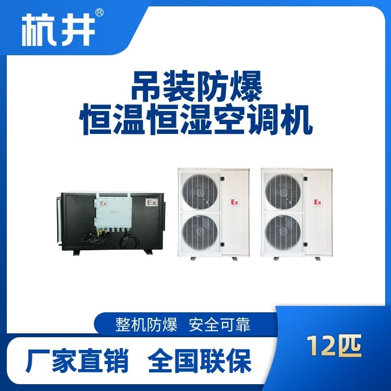 12匹吊裝防爆恒溫恒濕空調(diào)機(jī)