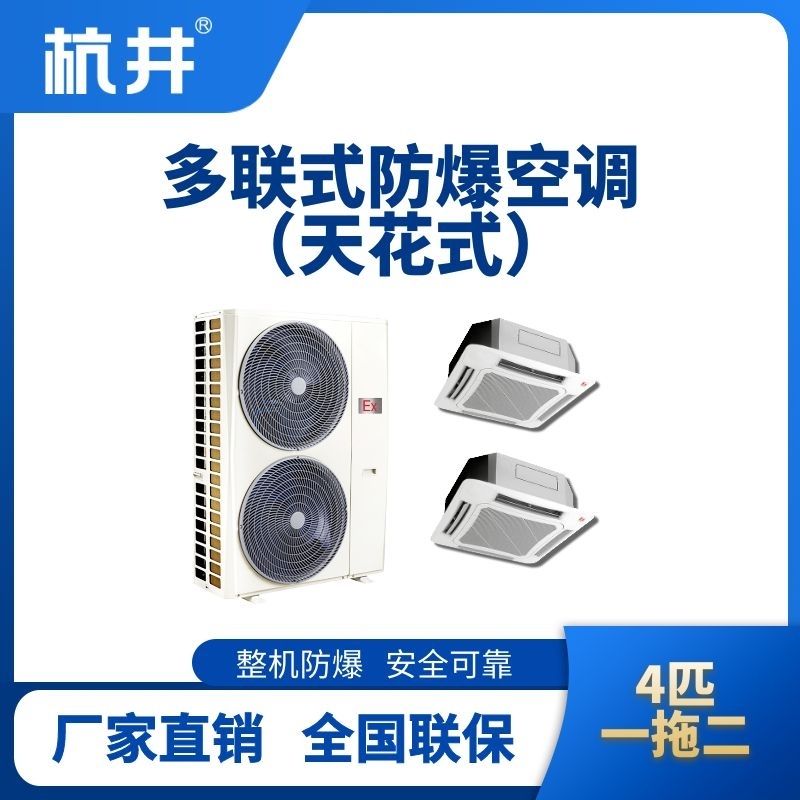 BHKG-7.5-Ex(8.0D)  防爆多聯(lián)式空調(diào)天花式一拖二
